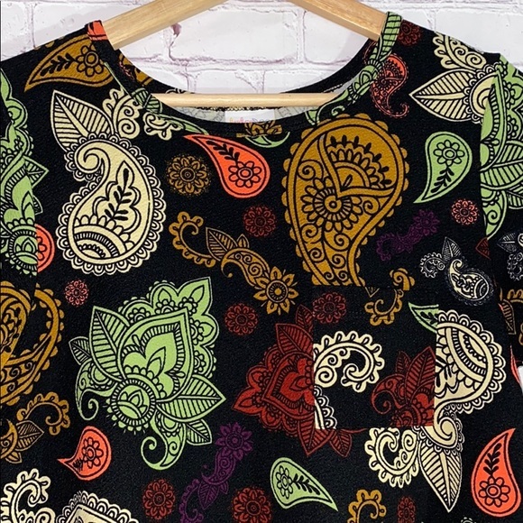 LulaRoe‎ Paisley A-Line silhouette Dress - Picture 3 of 6